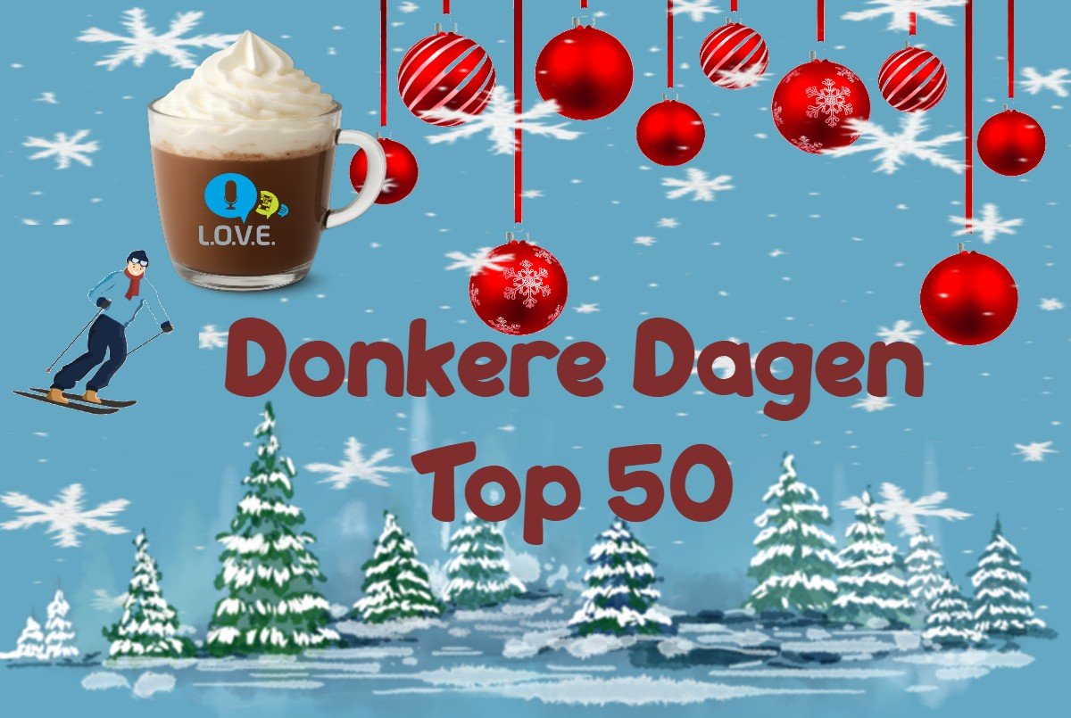 Kerst en Winterhits gezocht voor de L.O.V.E. Donkere Dagen Top50