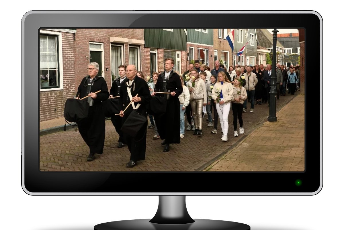 Dodenherdenking Volendam LIVE op L.O.V.E. TV