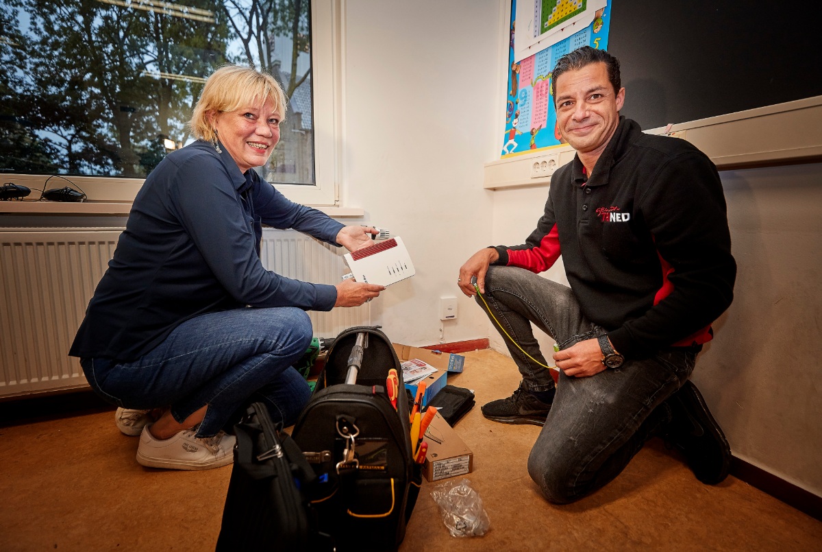 Eerste glasvezelaansluitingen in Kwadijk