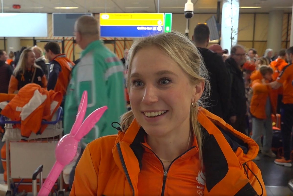 Huldiging Merel Conijn