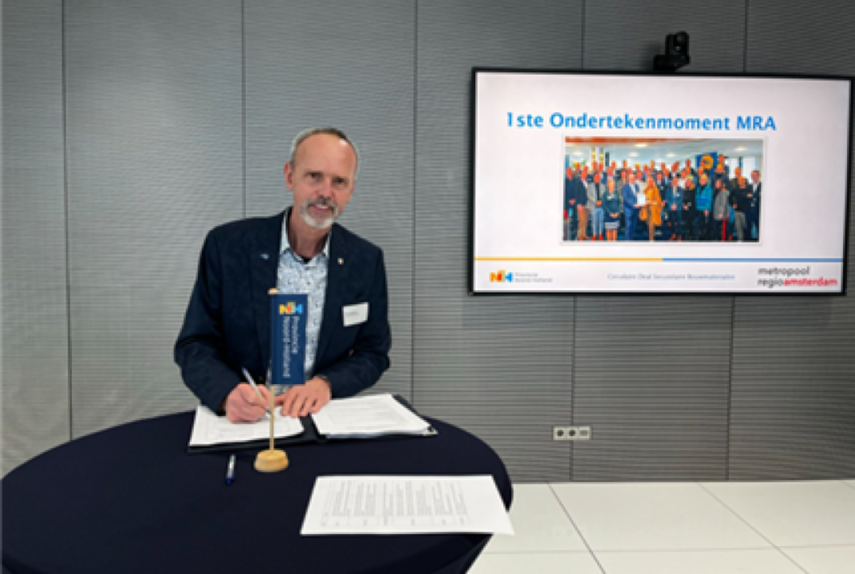 Gemeente Edam-Volendam ondertekent Circulaire Deal