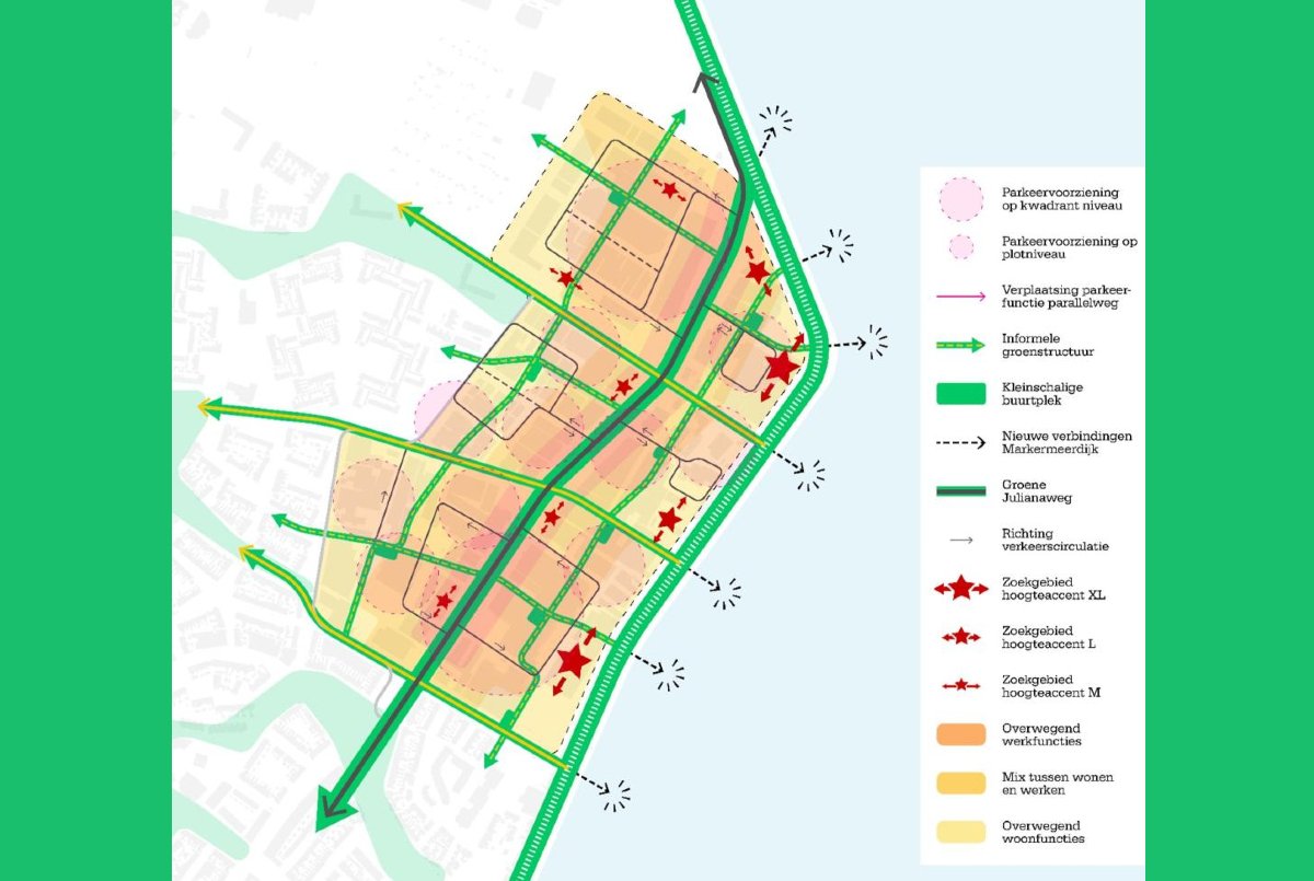 Ontwikkelkader Julianaweg vastgesteld: duidelijke richting voor wonen en werken