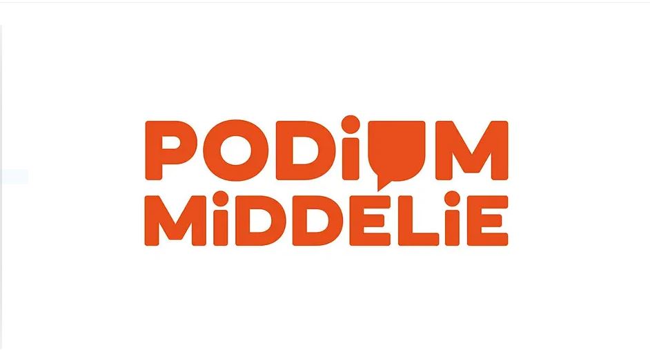 Podium Middelie van start