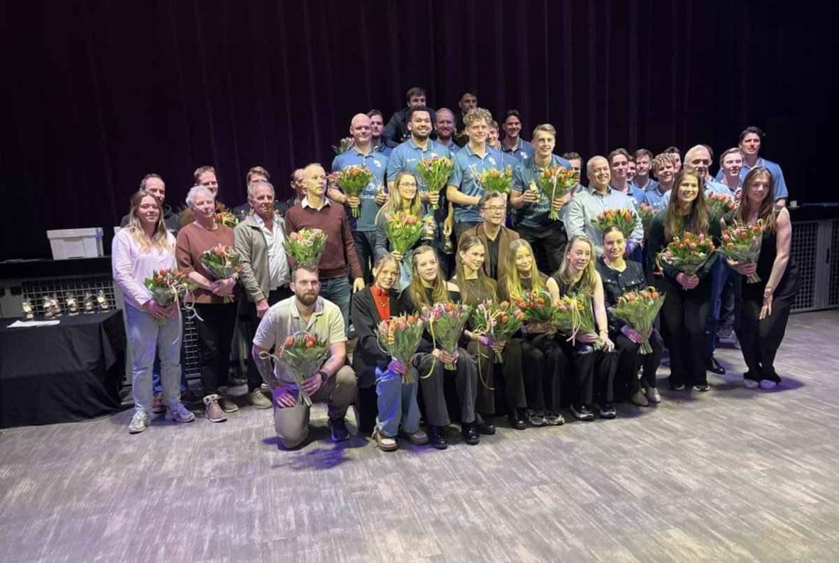 Huldiging sportkampioenen